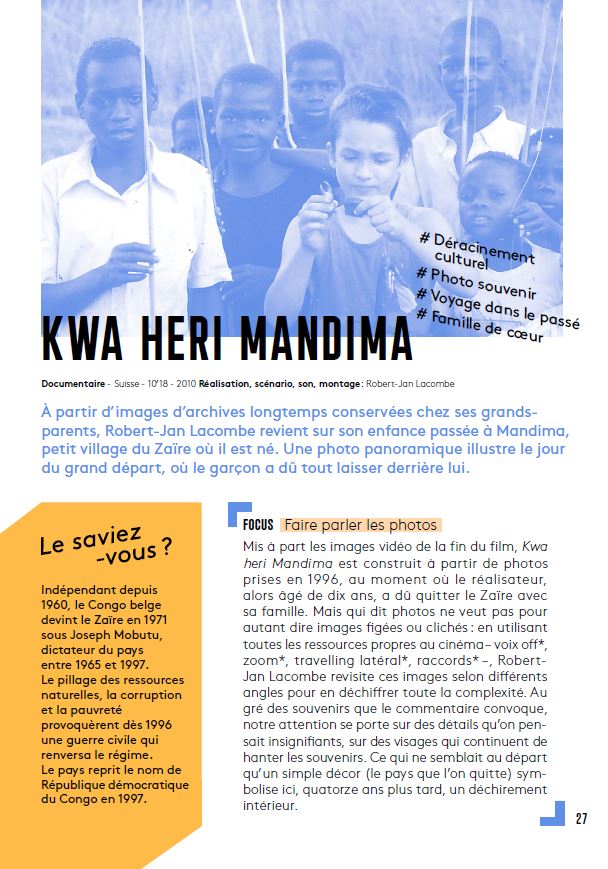 Fiche pédagogique