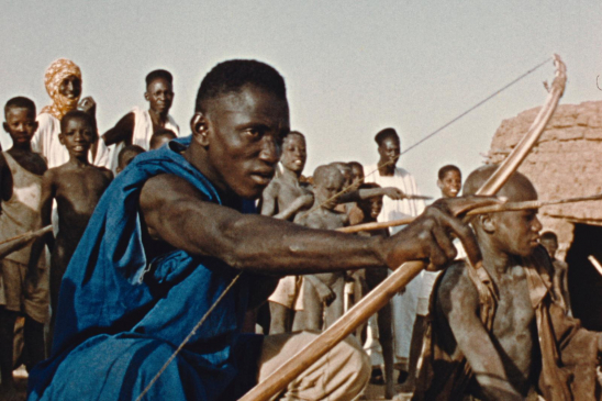 Image du documentaire "La chasse au lion à l'arc"